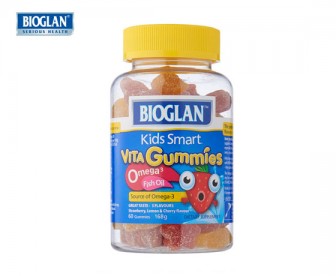 Bioglan 佳思敏 儿童Omega-3鱼油果汁软糖 60粒 Bioglan 佳思敏 儿童Omega-3鱼油果汁软糖 60粒
